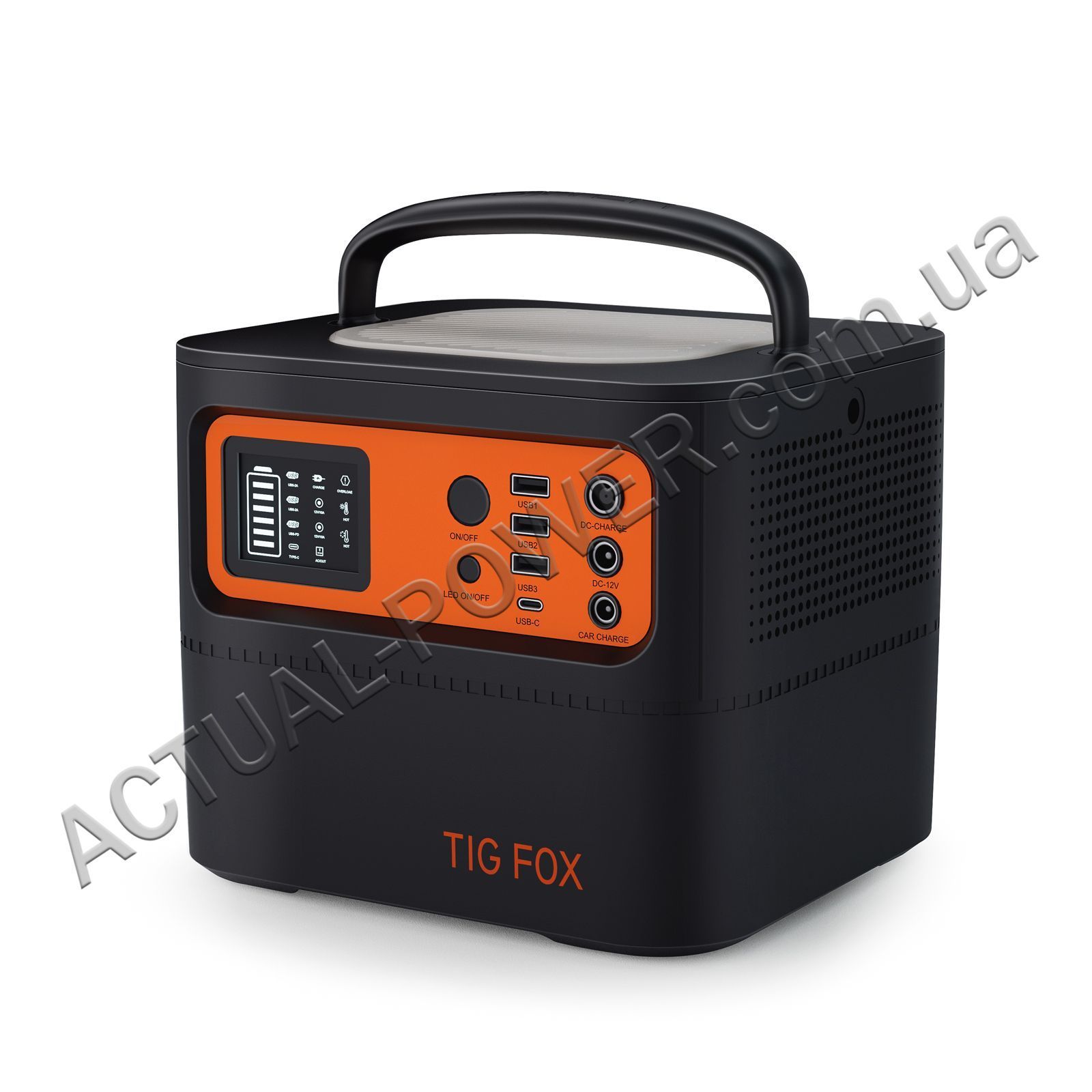 Купити Зарядна станція Tig Fox T500 (540 Вт·г / 500 Вт) TFT500-ZS