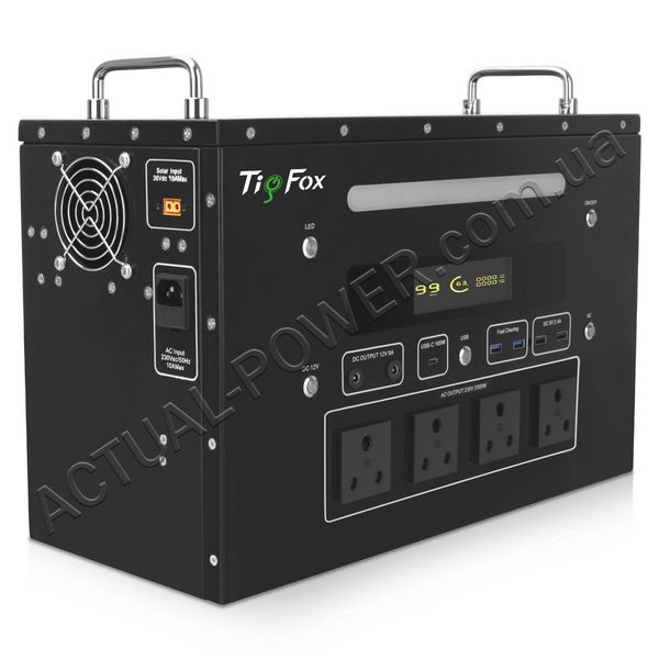 Зарядна станція Tig Fox T2500 (2560 Вт·год/2500 Вт) TFT2500-ZS фото