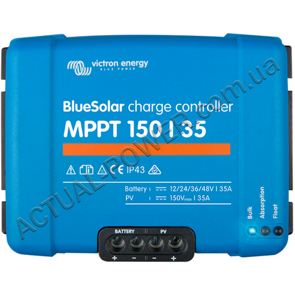 Контроллер заряда Victron Energy BlueSolar MPPT 150/ 35 (35A, 12/24/48 B) 07995 фото