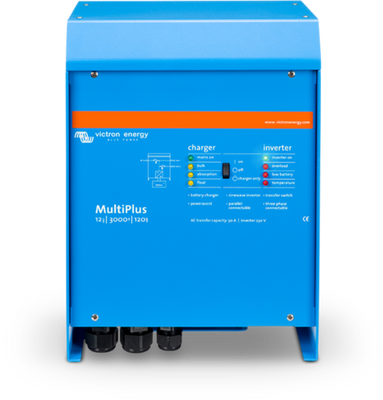Інвертор гібридний Victron Energy MultiPlus 48/3000/35-16 (3 кВА/2,4 кВт, 1 фаза, без MPPT) 06435 фото