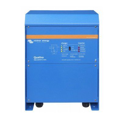 Інвертор гібридний Victron Energy Quattro 24/5000/120-100/100 (5 кВА/4 кВт, 1 фаза, без MPPT) 09766 фото