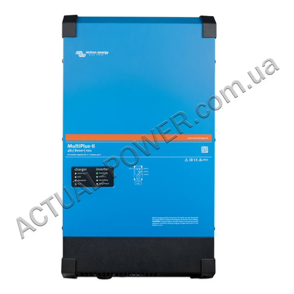 Інвертор гібридний Victron Energy MultiPlus-II 48/8000/110-100/100 (8 кВА/6,5 кВт, 1 фаза, без MPPT) 16689 фото