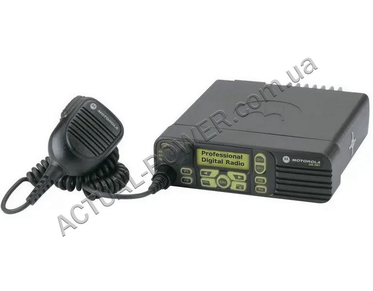 Motorola DM3601 UHF2 40W — Рація цифро-аналогова 450-527 МГц 40 Вт 1000 каналів з GPS DM3601UHF2 фото